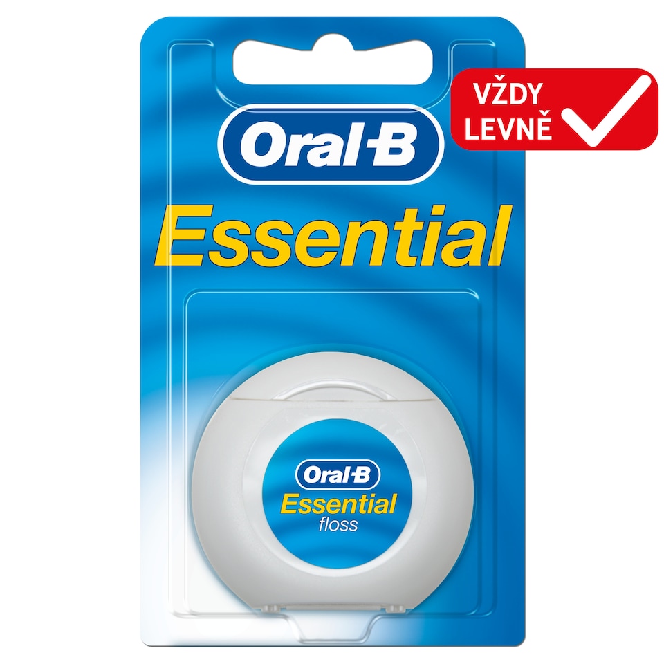 Obrázek 1 pro produkt Oral-B Essential Zubní Nit, Mátová, 50 m