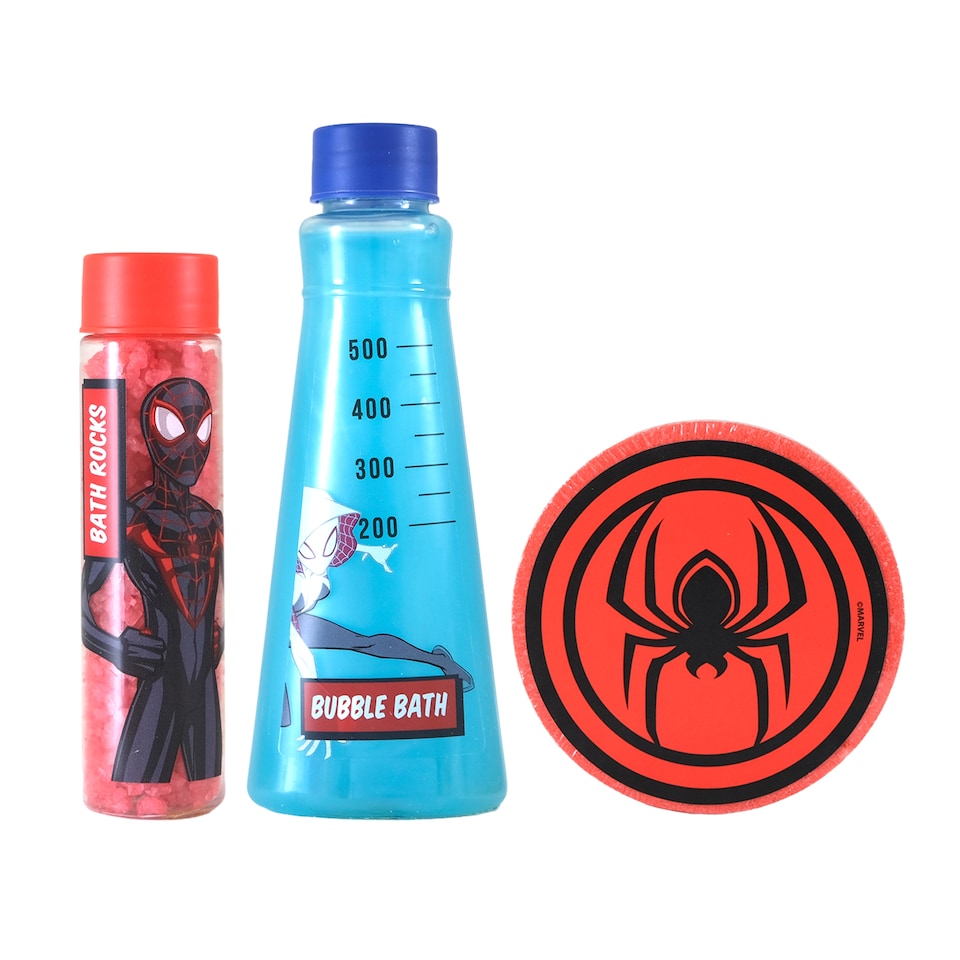 image 1 of Spiderman bath lab set