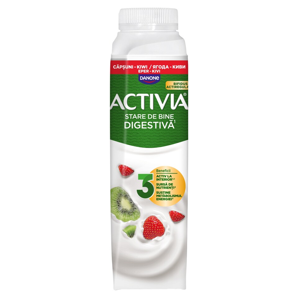 Danone Activia eper-kivi ízű zsírszegény fermentált tejtermék 320 g