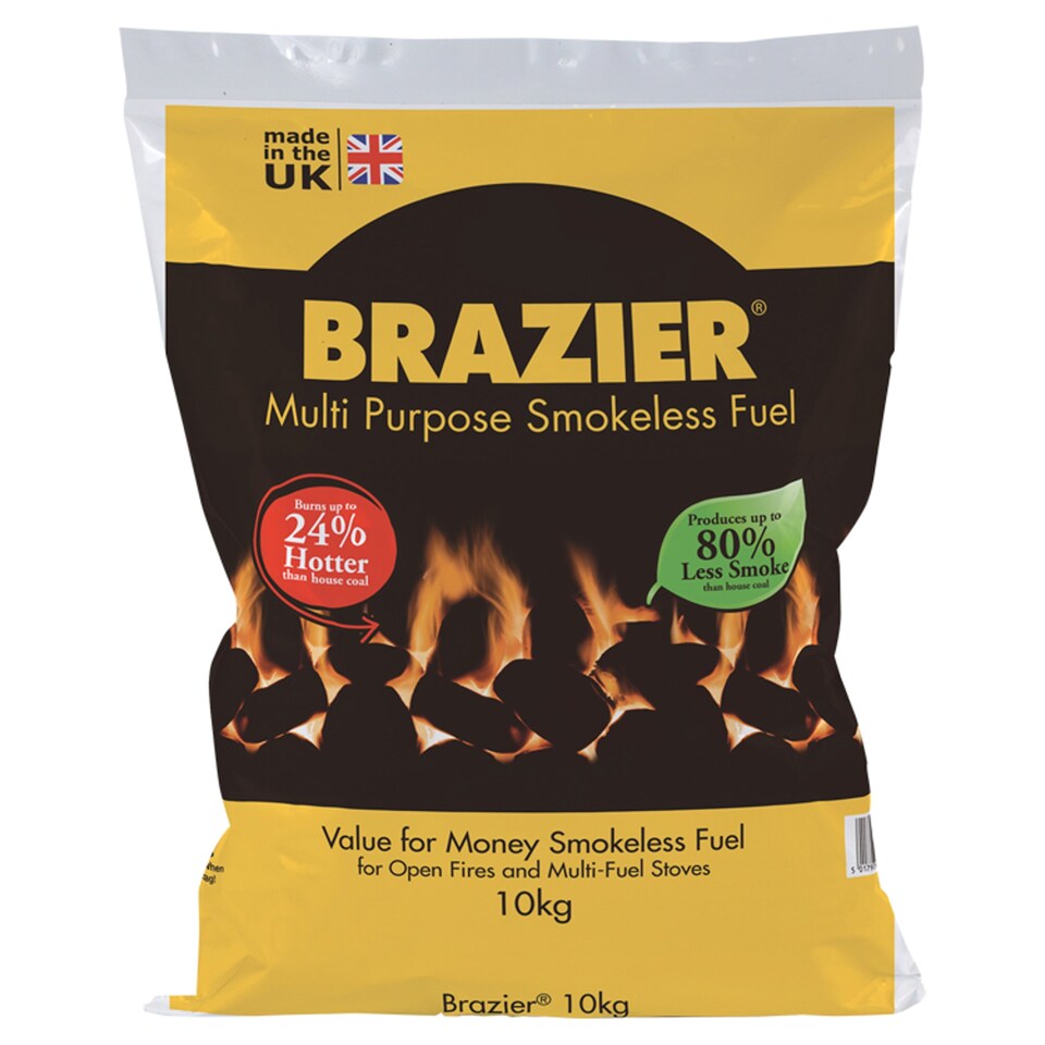 Brazier Smokeless Coal 10Kg - Tesco Groceries