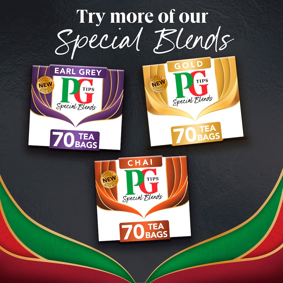 image 1 of PG Tips English Breakfast Speciality Tea 70 Tea Bags 175g