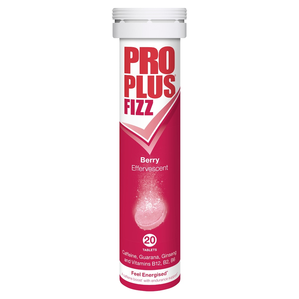 Pro Plus Fizz Effervescent Tablets - Berry 20s