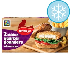 Birds Eye 2 Chicken Quarter Pounders 227G
