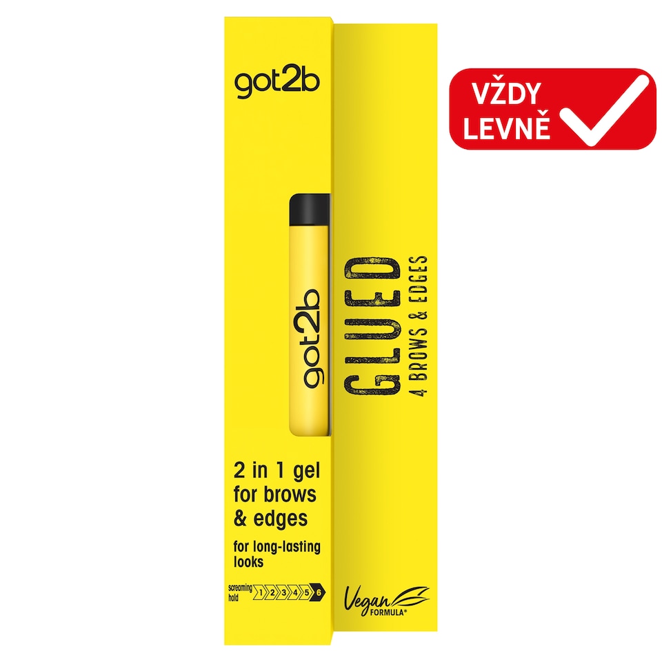image 1 of got2b Glued 2 in 1 Gel for Brows & Edges 16ml