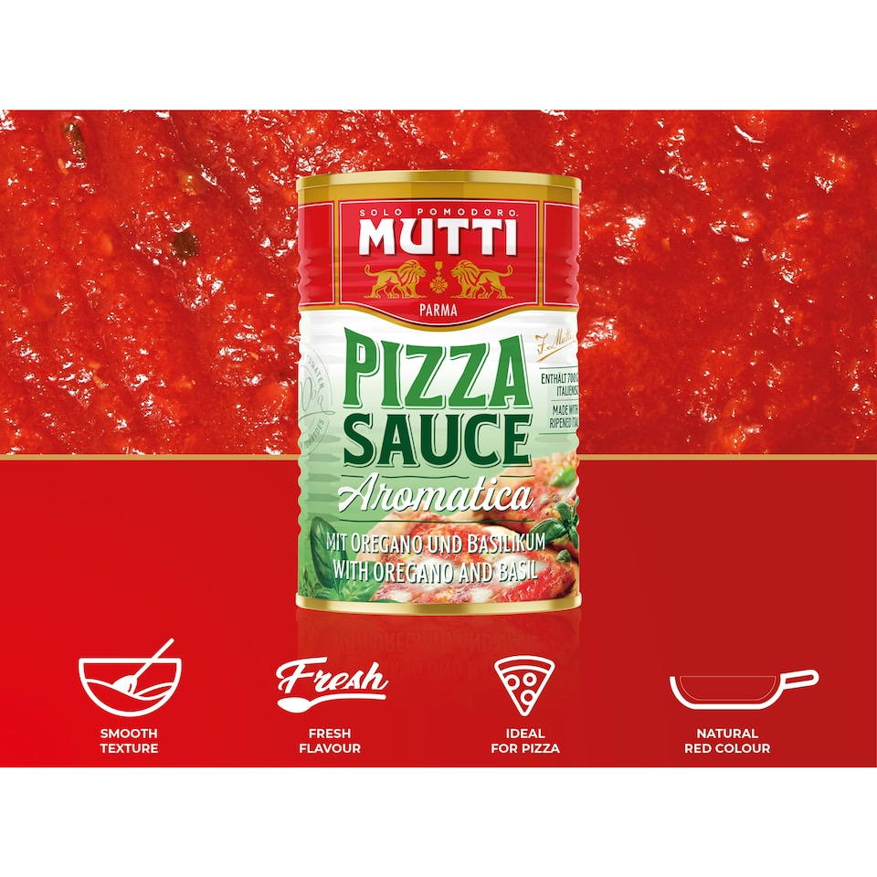 image 1 of Mutti Pizza Sauce Aromatica 400g
