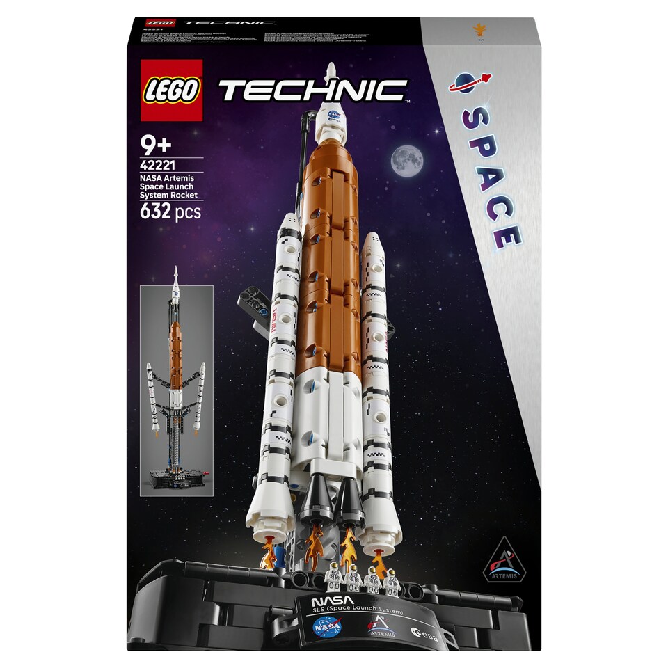 image 1 of LEGO Technic 42221 Nasa Artemis Space Launch System Rocket