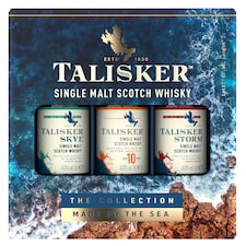 Talisker Skye + Storm + 10 Year Gift Set 45.8% Vol 3x5cl