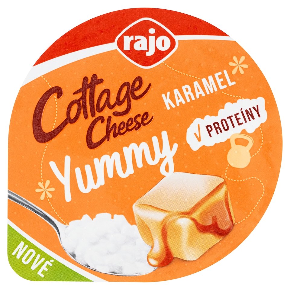 obrázok 1 z Rajo Cottage cheese Karamel 180 g