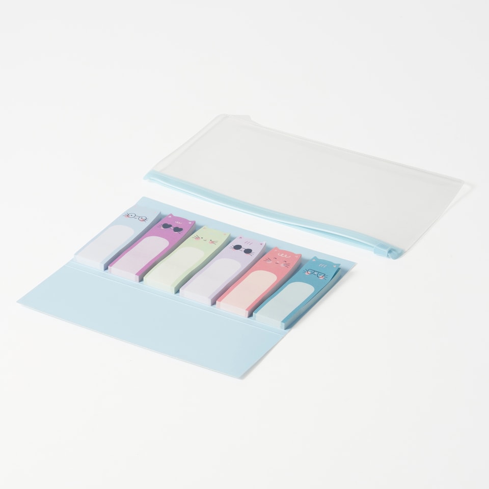 image 1 of Paperchase Terrazzo Sticky Note 6 Pack