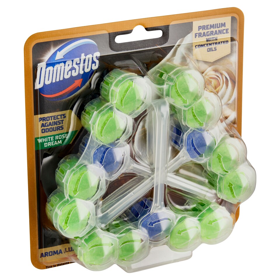 obrázok 1 z Domestos Aroma Lux White Rose 3 x 50 g