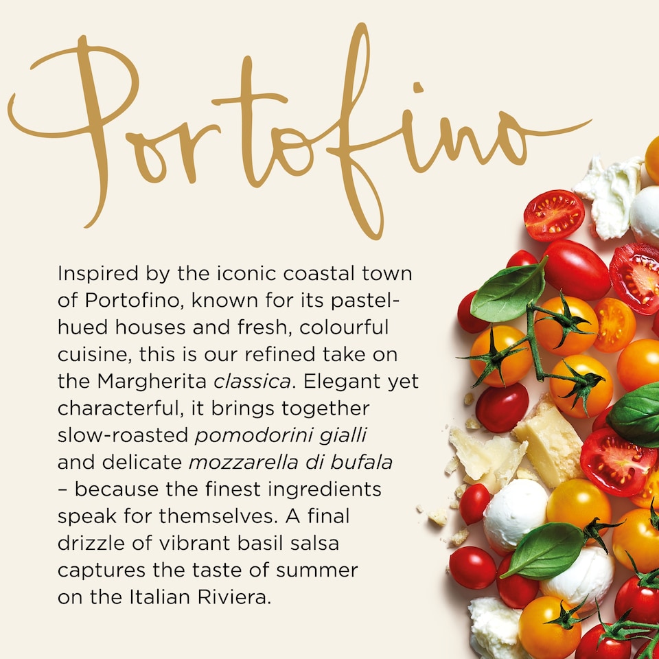 image 1 of Crosta Mollica Collezione Romana Portofino Pizza - Tomato & Mozzarella 516g