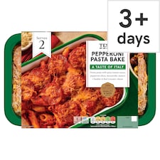 Tesco Pepperoni Pasta Bake 750G