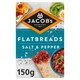 image 1 of Jacobs Flatbread Salt & Cracked Black Pepper 150G
