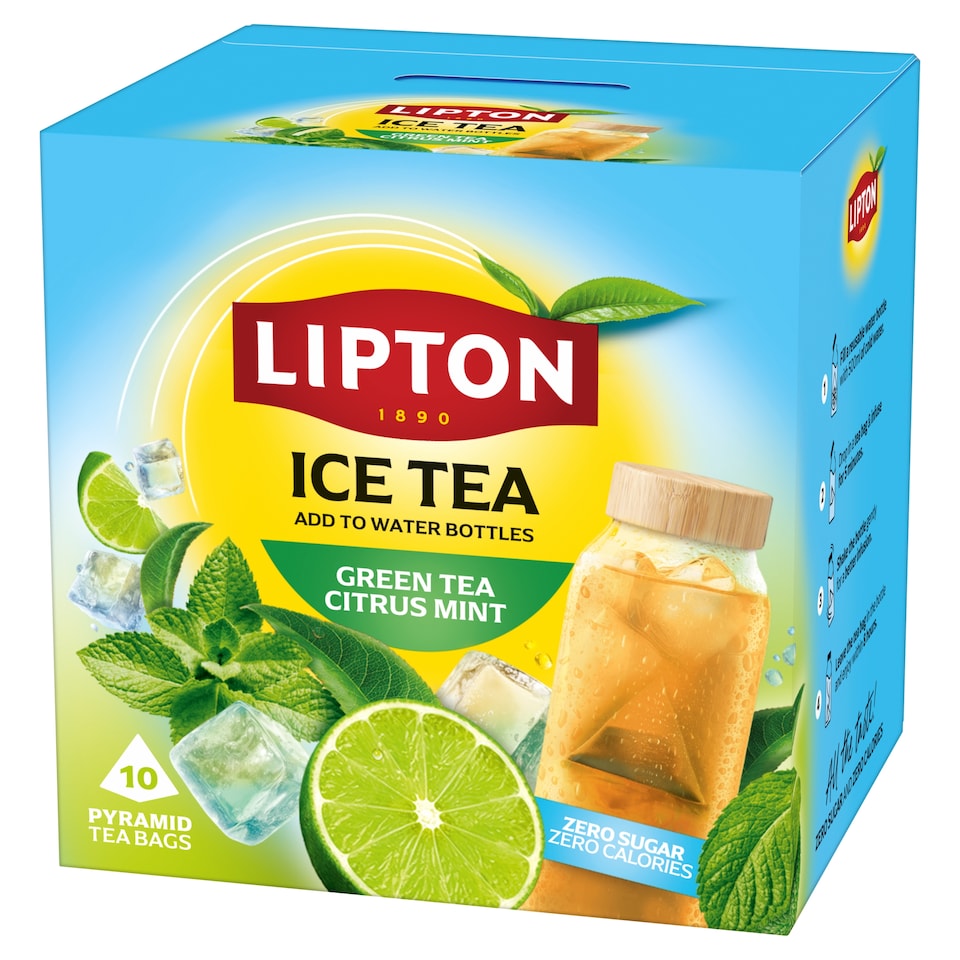 image 1 of LIPTON ICE TEA Green Tea Citrus Mint 10 Tea Bags 35G