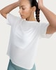 image 1 of F&F Active Modal Rich Short Sleeved T-Shirt in Cream