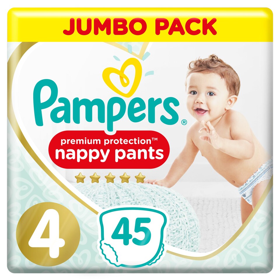 image 1 of Pampers Premium Protection Pants S4 45Xjumbo Pack