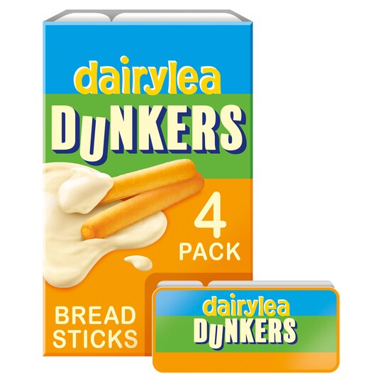 Dairylea Dunkers Breadsticks 4 X 47G Tesco Groceries