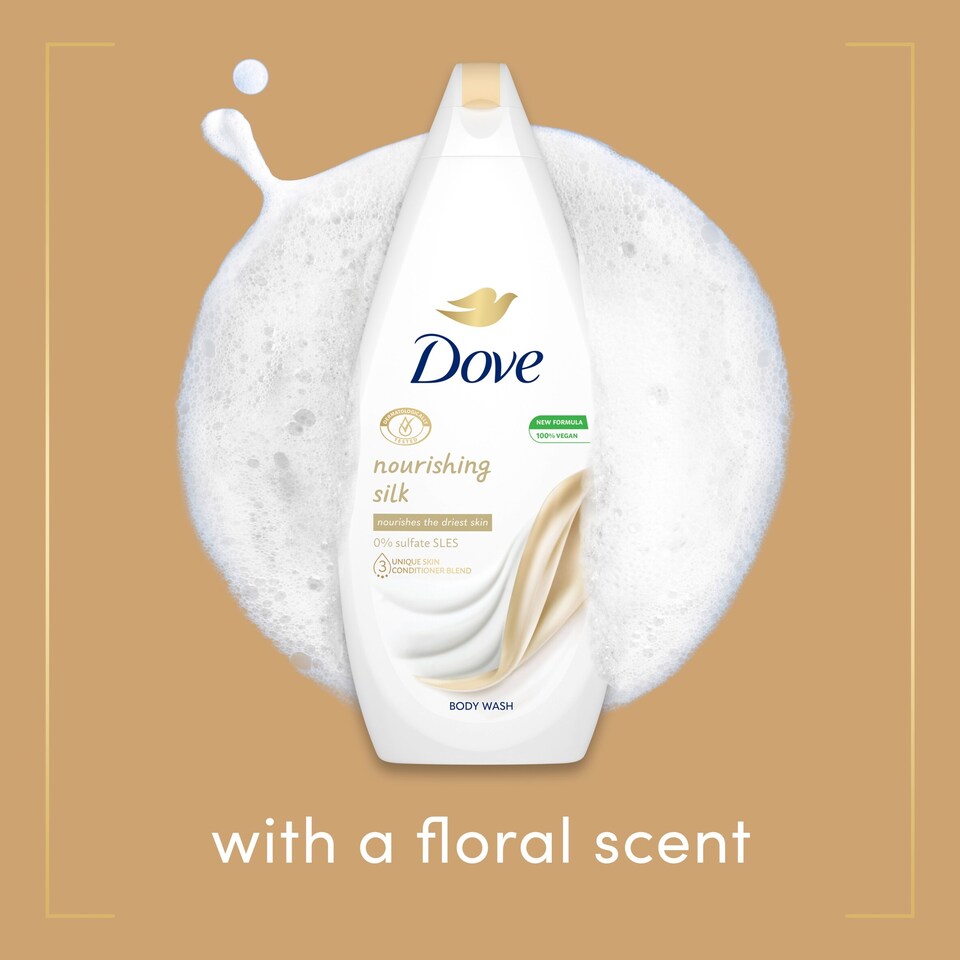 image 1 of Dove Bodywash Silk 720Ml