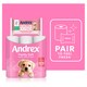 image 4 of Andrex Fresh & Sensitive Moist Toilet Tissue Flushable* 30 Hygiene wipes