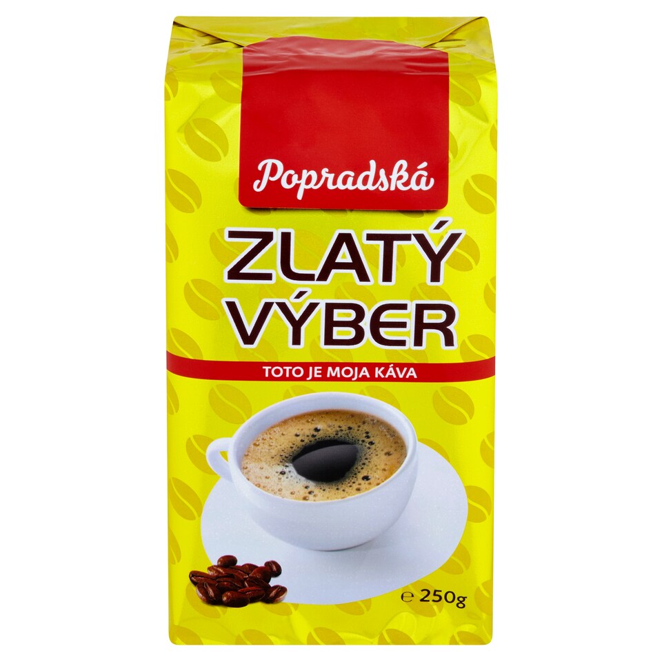image 1 of Popradská Golden Selection Roasted Ground Coffee 250 g