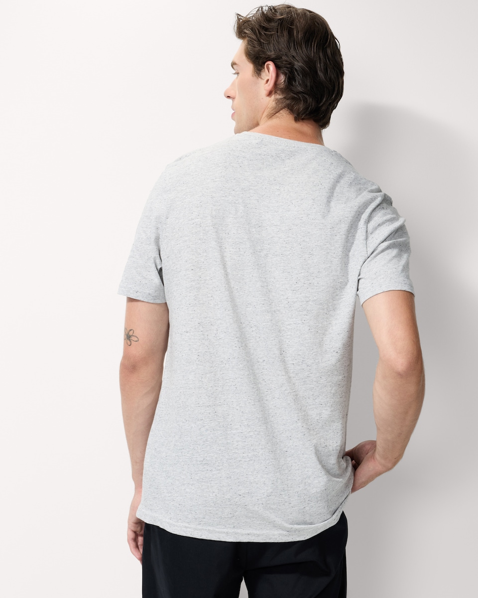 image 1 of F&F 3-Pack Cotton Rich Regular Fit T-Shirts in Multi Grey
