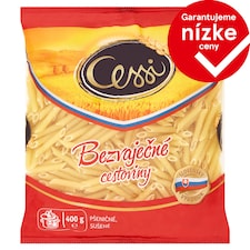 Cessi Bezvaječné cestoviny pšeničné, sušené penne rigate 400 g