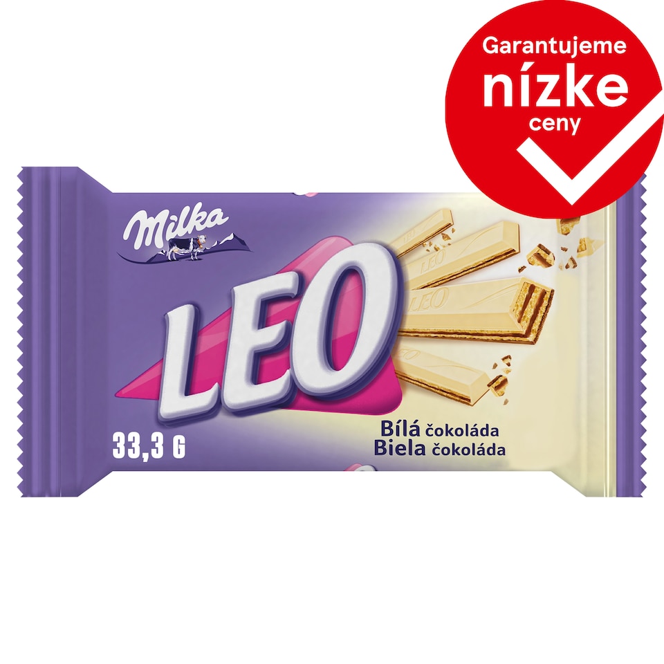 Milka Leo Bar with Wafers in White Chocolate 33.3 g