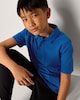 image 1 of F&F School Boys 3-Pack Pure Cotton Regular Fit Polo Shirts in Cobalt Blue