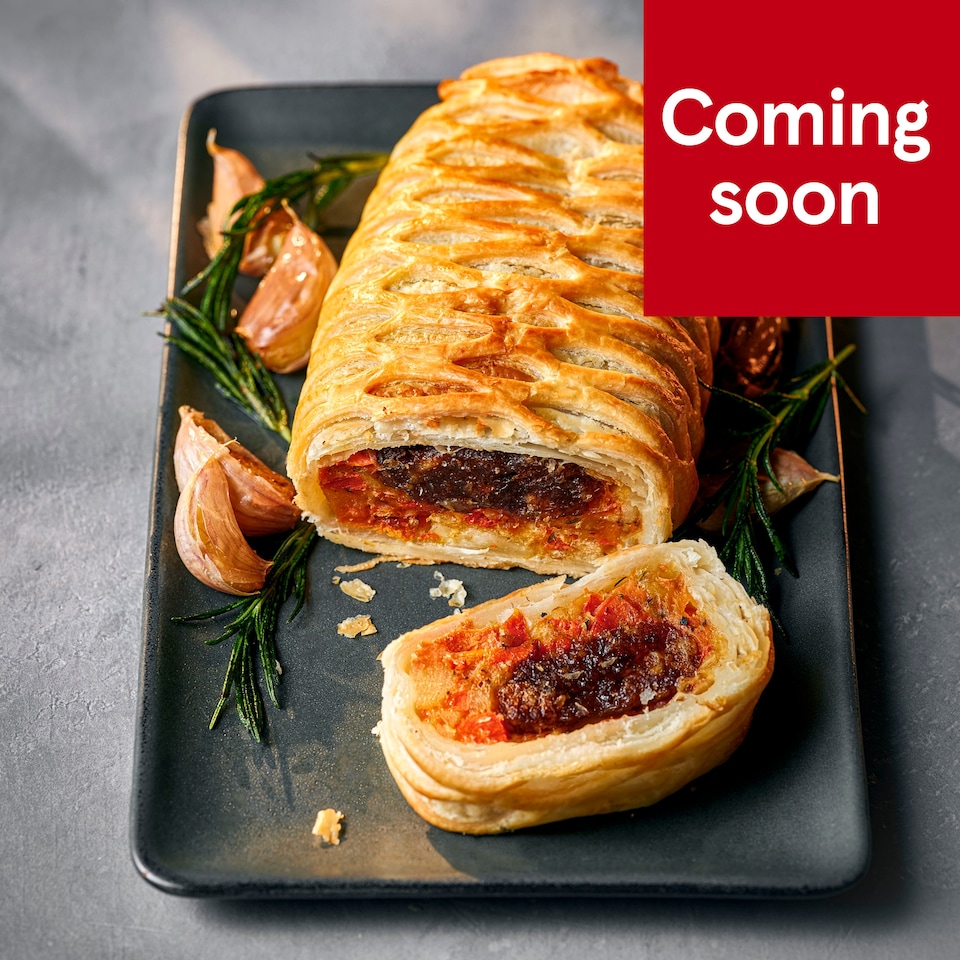 60. Tesco Finest Maple Roasted Winter Vegetable Wellington 480g (Serves 4)
