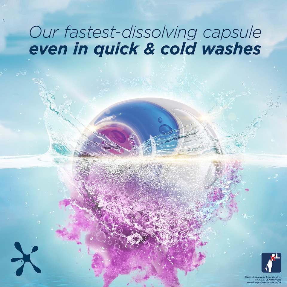 image 1 of Persil Bio 3 in 1 Laundry Washing Detergent Capsules 36 Washes 759.6g