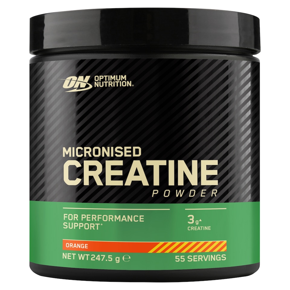 Optimum Nutrition Micronised Creatine Powder Orange 247.5g