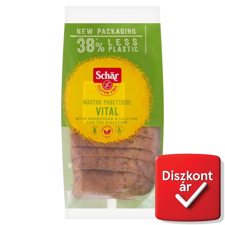Schär gluténmentes többmagvas kenyér 350 g  1. kép