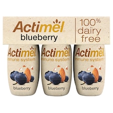 Actimel Dairy Free Blueberry Yoghurt Drink Alternative 6x100g