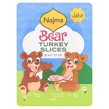 Najma Halal Bear Turkey Slices 90G