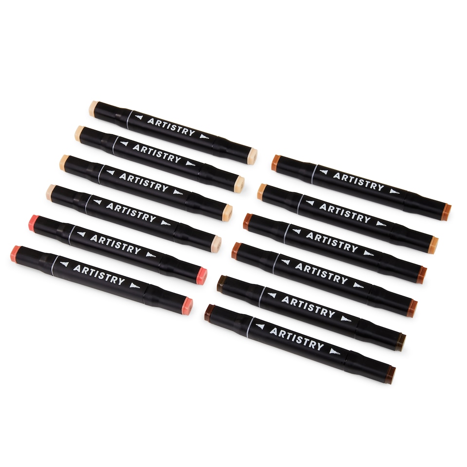 image 1 of Artistry Twin 12 Markers Skintones