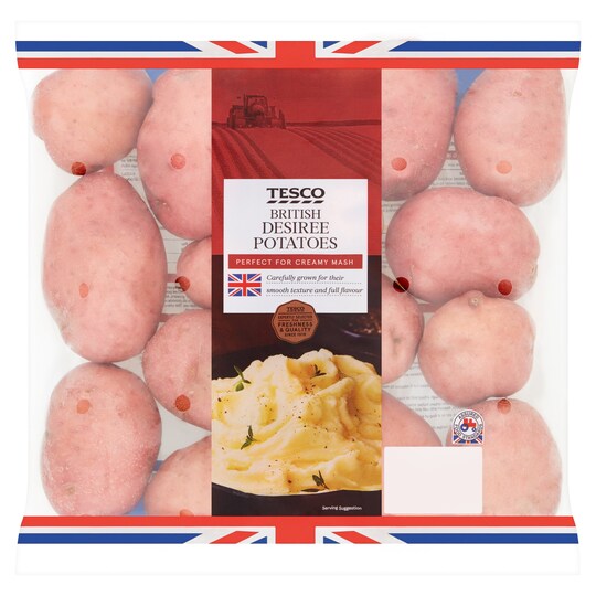 Tesco Desiree Potatoes 2 5kg Tesco Groceries