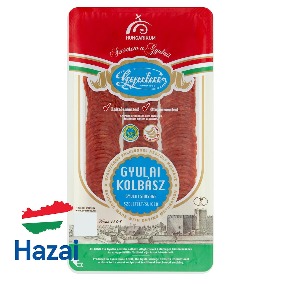 Gyulai kolbász szeletelt 80 g