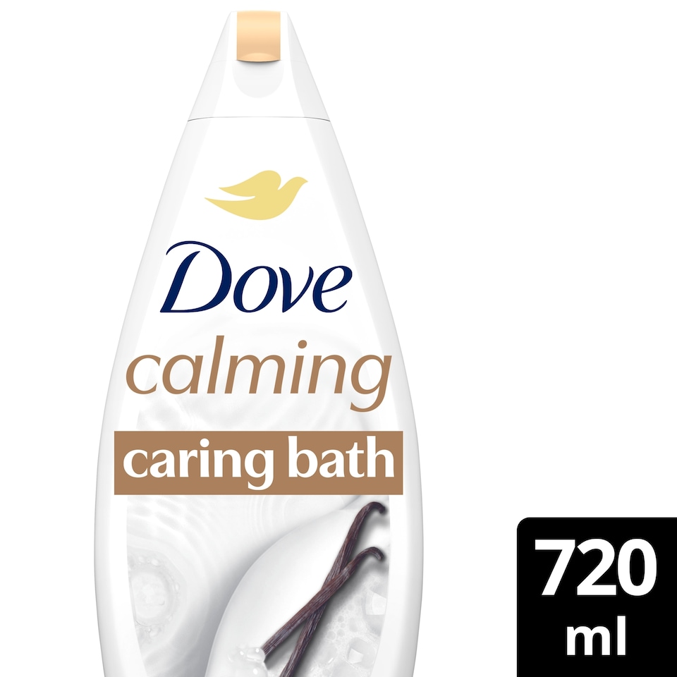 image 1 of Dove Caring Bath Shea Butter 720Ml