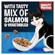 image 2 of FELIX Doubly Delicious Salmon & Veg Dry Cat Food 750g