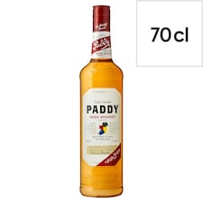 Paddy Triple Distilled Irish Whiskey 70cl