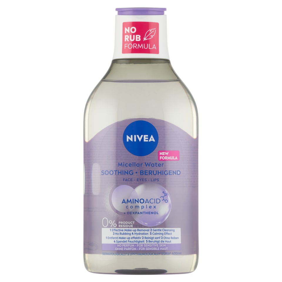 NIVEA nyugtató micellás víz érzékeny bőrre 400 ml  1. kép