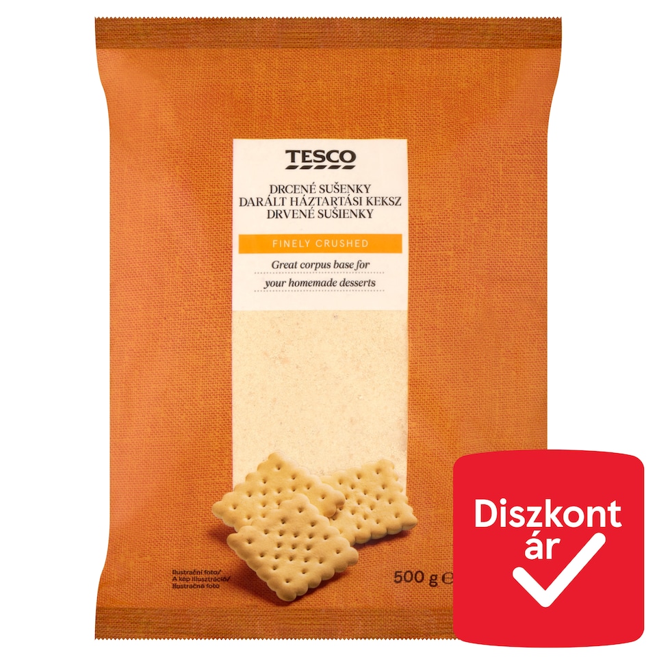 Tesco darált háztartási keksz 500 g