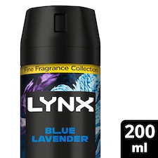 Lynx Blue Lavender 72h Fine Fragrance Premium Deodorant Bodyspray for Men 200ml
