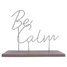 Fox & Ivy Bumble Bee Be Calm Plaque