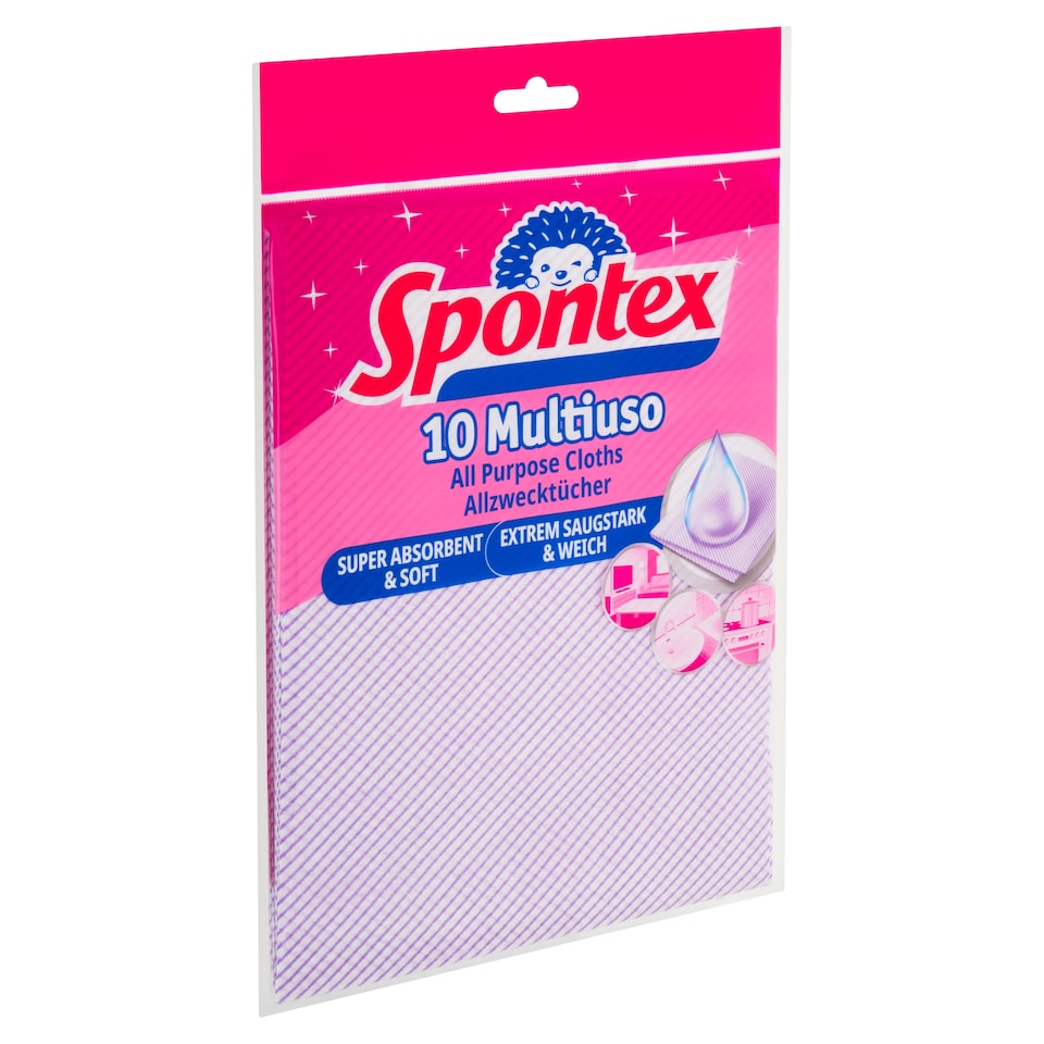 Spontex Multiuso univerzális törlőkendő 10 db  1. kép