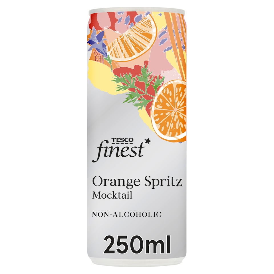 Tesco Finest Alcohol Free Seville Orange Spritz Mocktail 250ml
