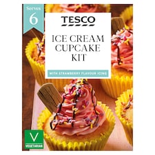 Tesco Ice Cream Cupcake Kit 327g