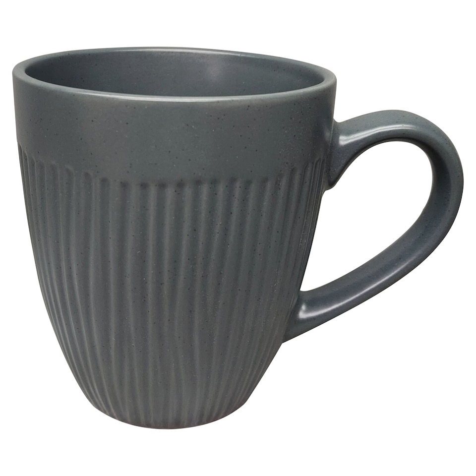 F&F Home Rib Mug - Grey