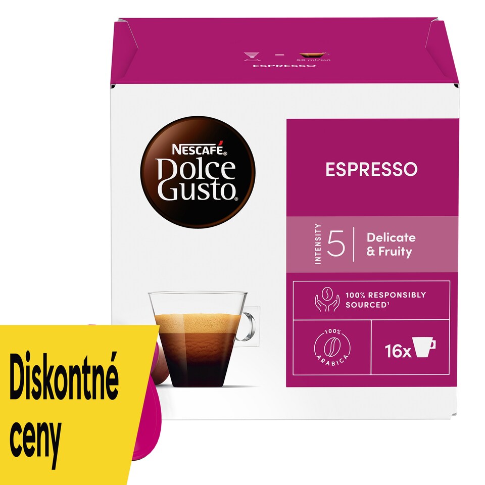 obrázok 1 z NESCAFÉ® Dolce Gusto® Espresso - káva v kapsulách - 16 ks