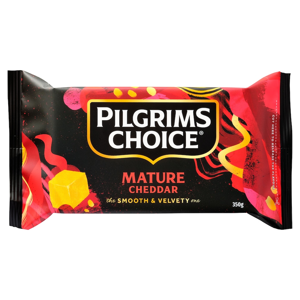 Pilgrims Choice Mature Cheddar Cheese 350 G
